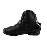 BELA FASTER Couro Motociclista Botas Preto