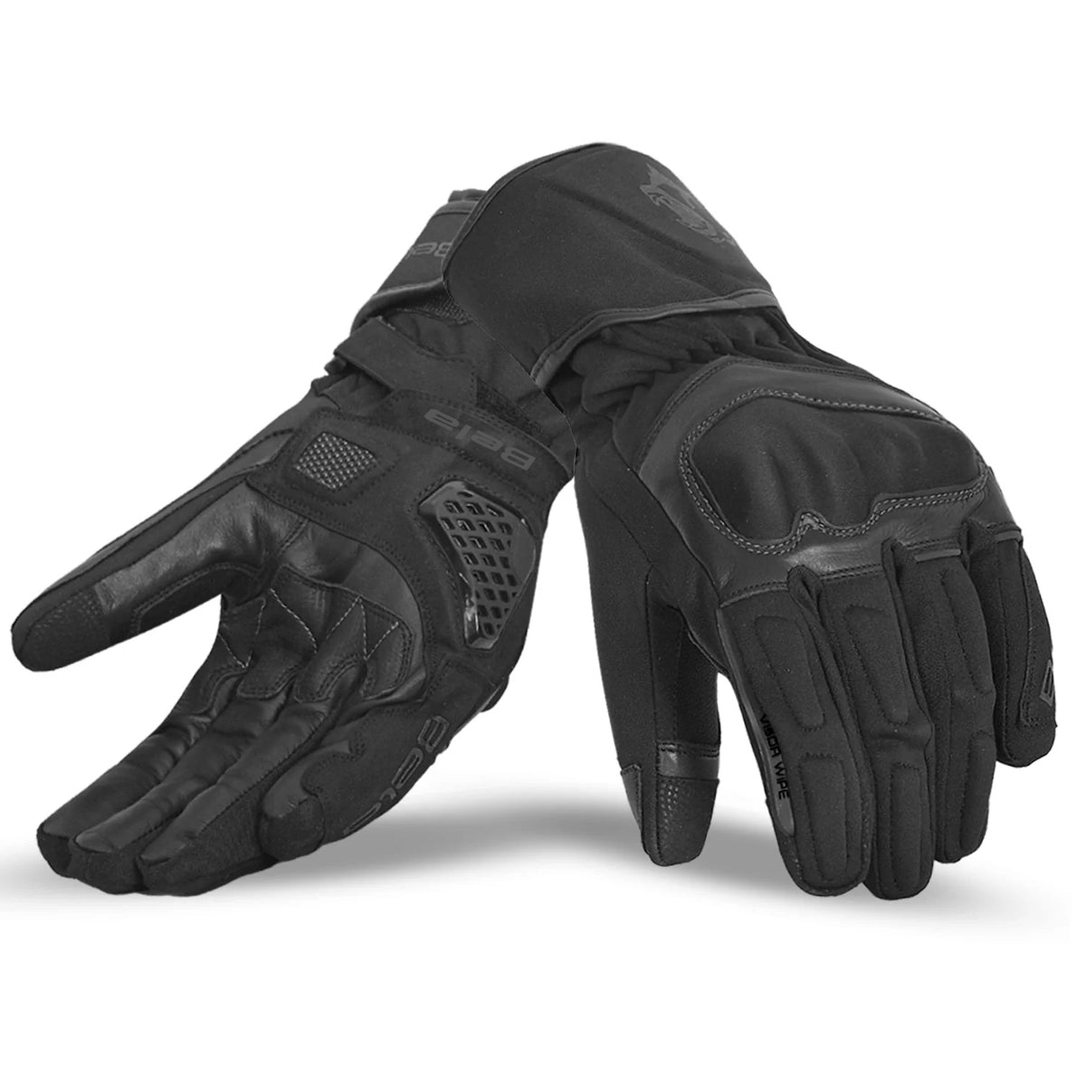 BELA FROST SHIELD Motorcycle Gloves Black