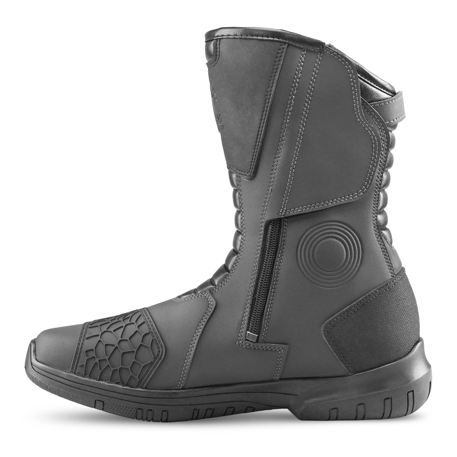 BELA GLADIATOR Motorcycle Leather Touring Boots Black Gray – 3 – Maximomoto PT