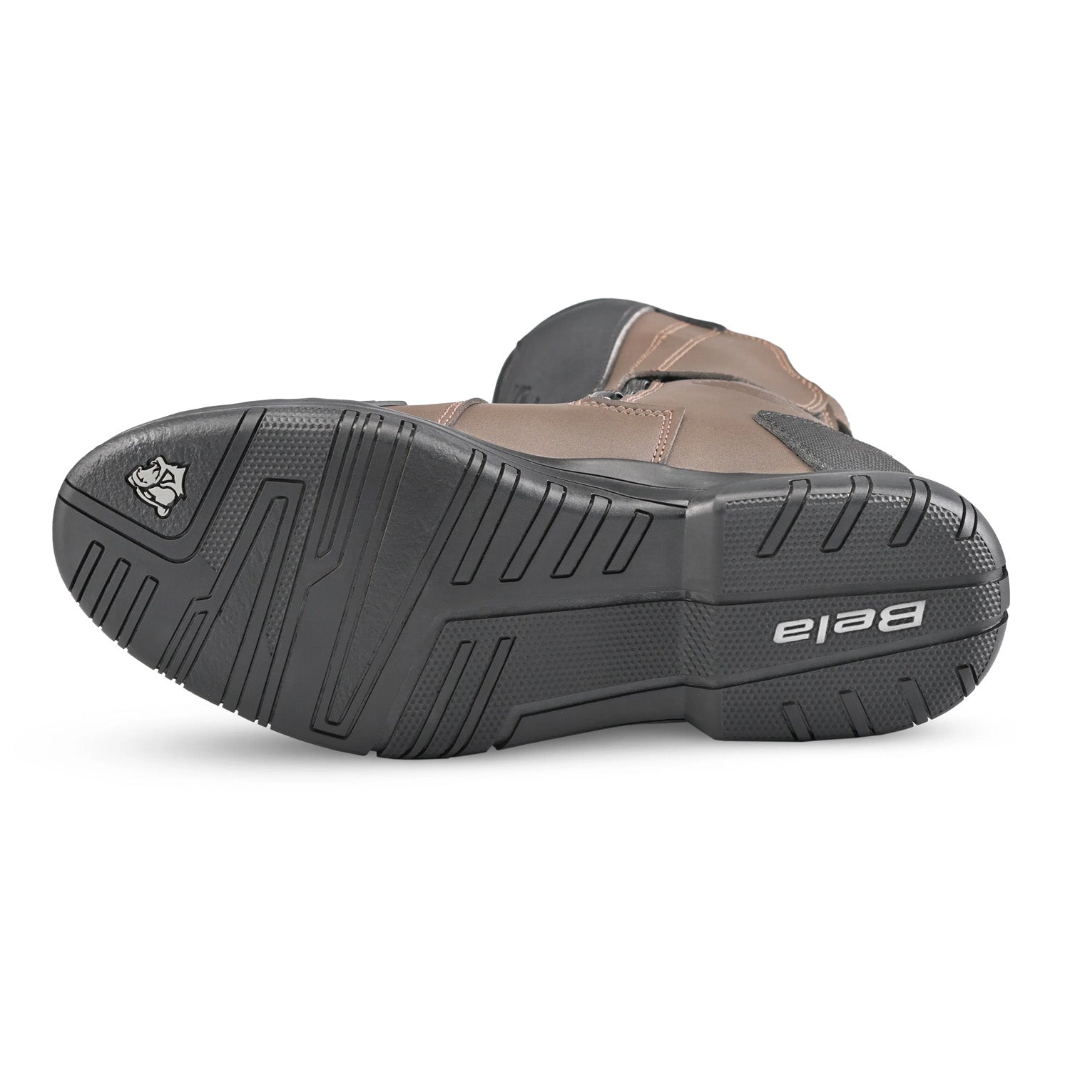 BELA GLADIATOR Motorcycle Leather Touring Boots Black Brown – 6 – Maximomoto PT