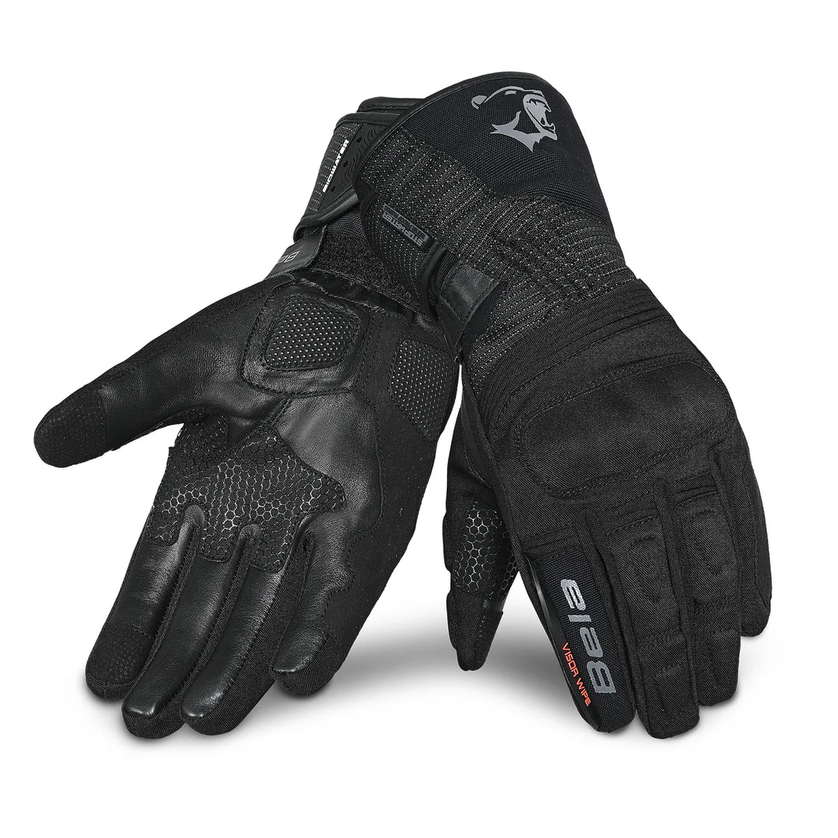 BELA STORM WINTER WP Luvas De Moto Textil Preto