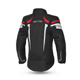 BELA HIGHLAND Motorcycle Ladies Coats Black Ice Red