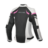 BELA HIGHLAND Moto Textil Senhora Casacos Gelo Rosa
