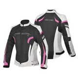 BELA HIGHLAND Moto Textil Senhora Casacos Gelo Rosa