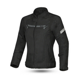 BELA HIGHLAND Moto Textil Senhora Casacos Preto Cinza
