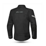 BELA HIGHLAND Moto Textil Senhora Casacos Preto Cinza