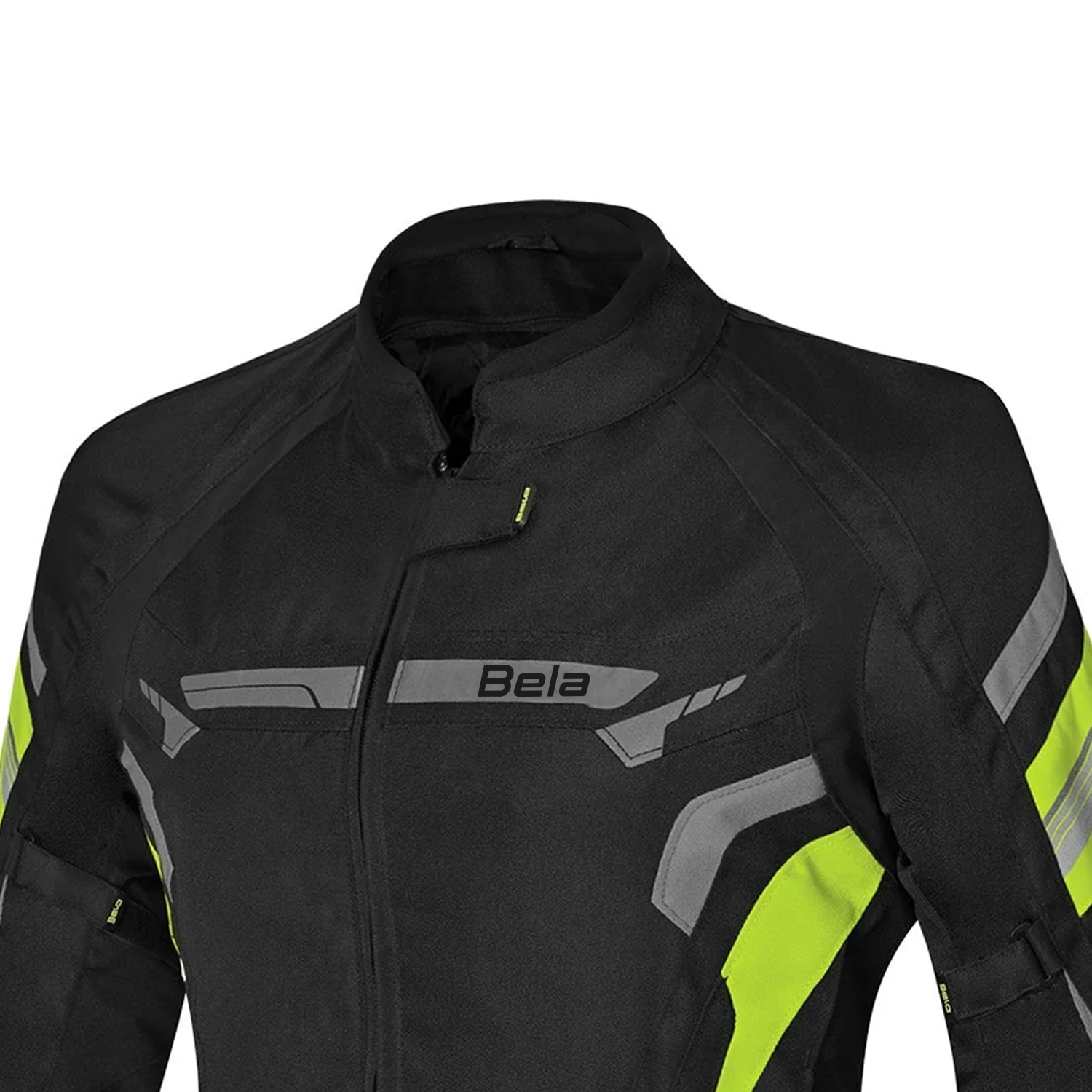 BELA HIGHLAND Casacos De Moto Textil Senhora Preto Cinza Amarelo – 4 – Maximomoto PT