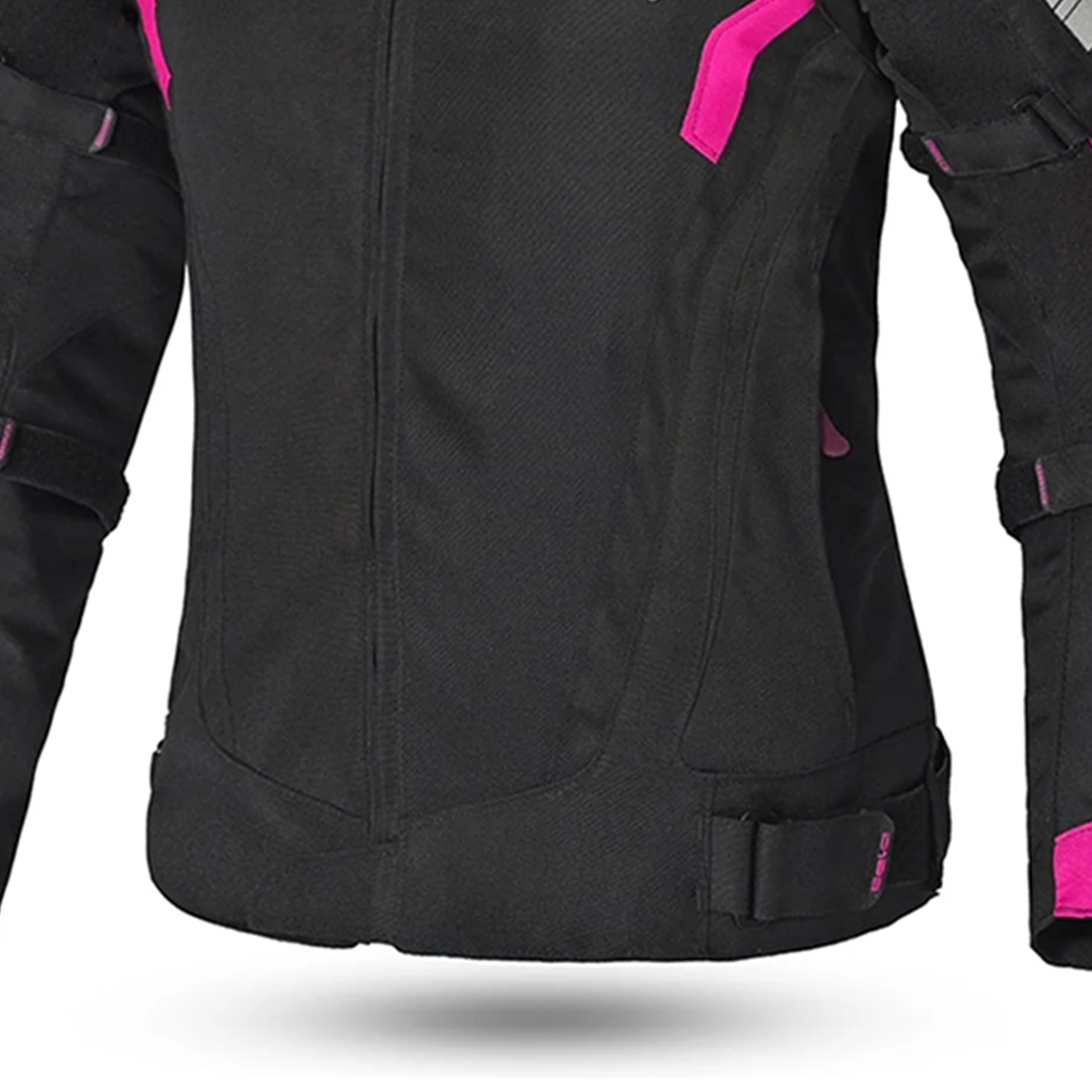 BELA HIGHLAND Women's Motorcycle Jacket Black Pink – 7 – Maximomoto PT