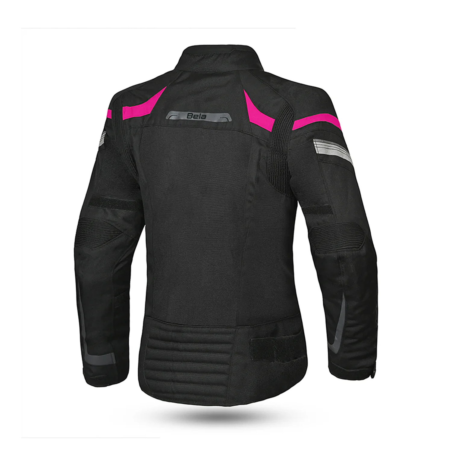 BELA HIGHLAND Women's Motorcycle Jacket Black Pink – 3 – Maximomoto PT