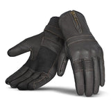 BELA IMPACT LUVAS DE MOTO PIEL MARRON