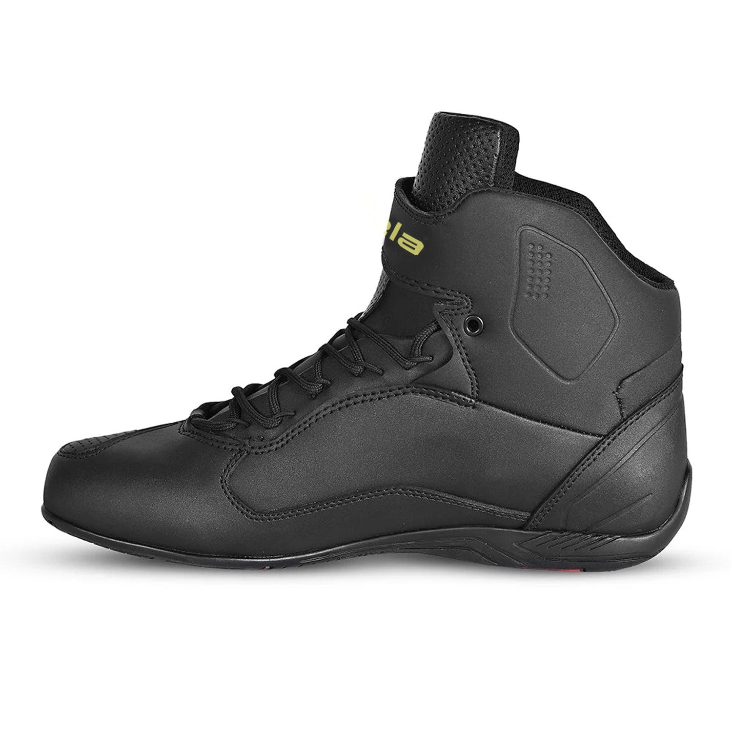 BELA JET EVO Moto Couro Botas Homem Preto Amarelo Fluor – 3 – Maximomoto PT