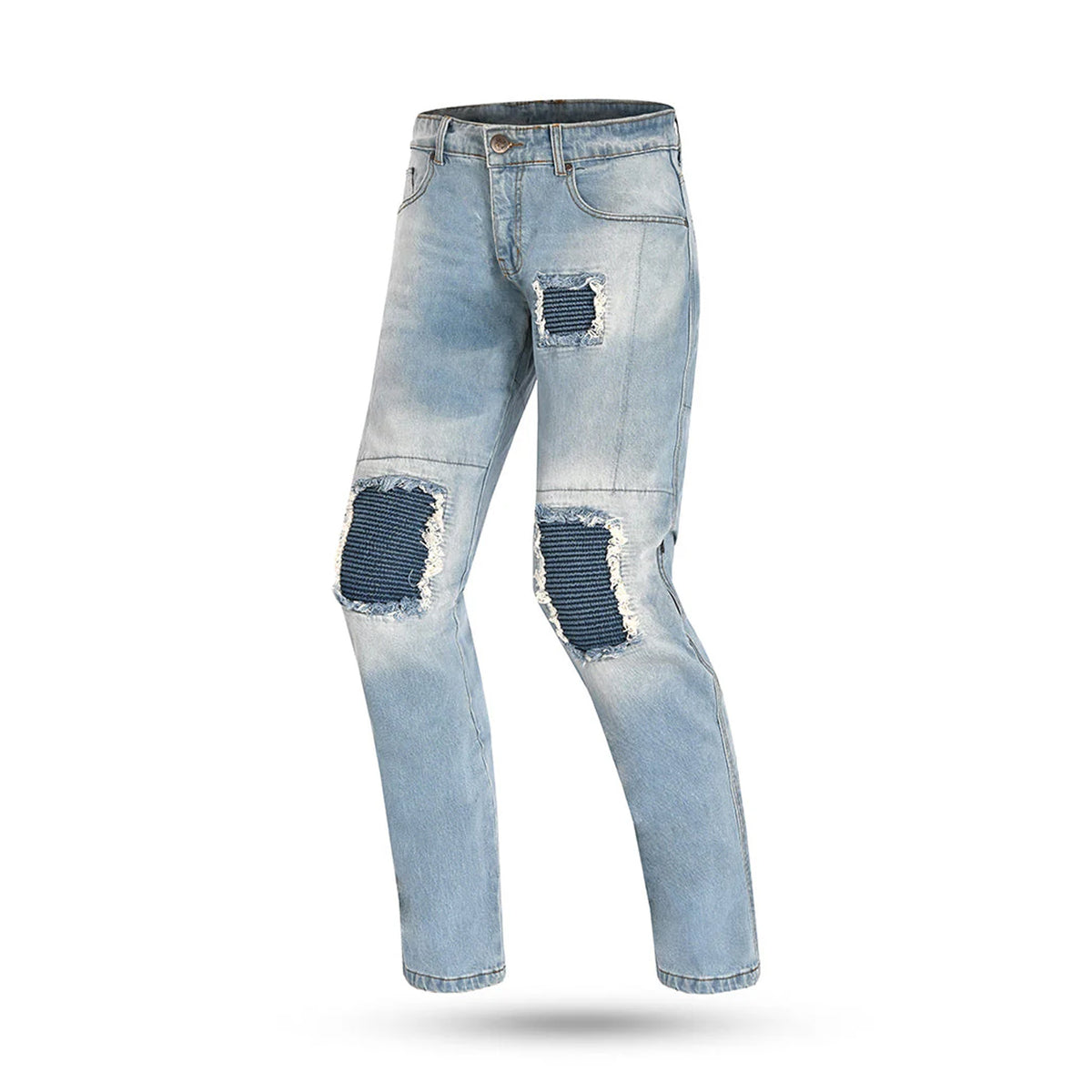 BELA JOHN Jeans De Moto Azul