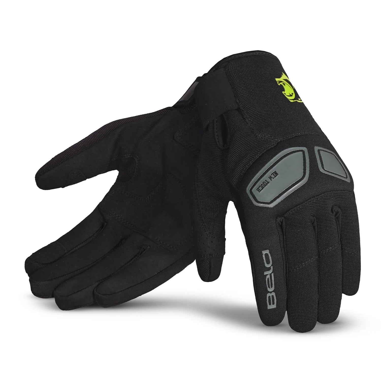 BELA LMBU 2 Luvas De Moto Textil Preto Cinza – 1 – Maximomoto PT