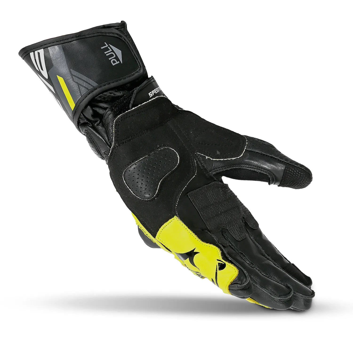 BELA LEMOX LUVAS DE MOTO HOMEM PRETO BRANCO AMARELO – 3 – Maximomoto PT