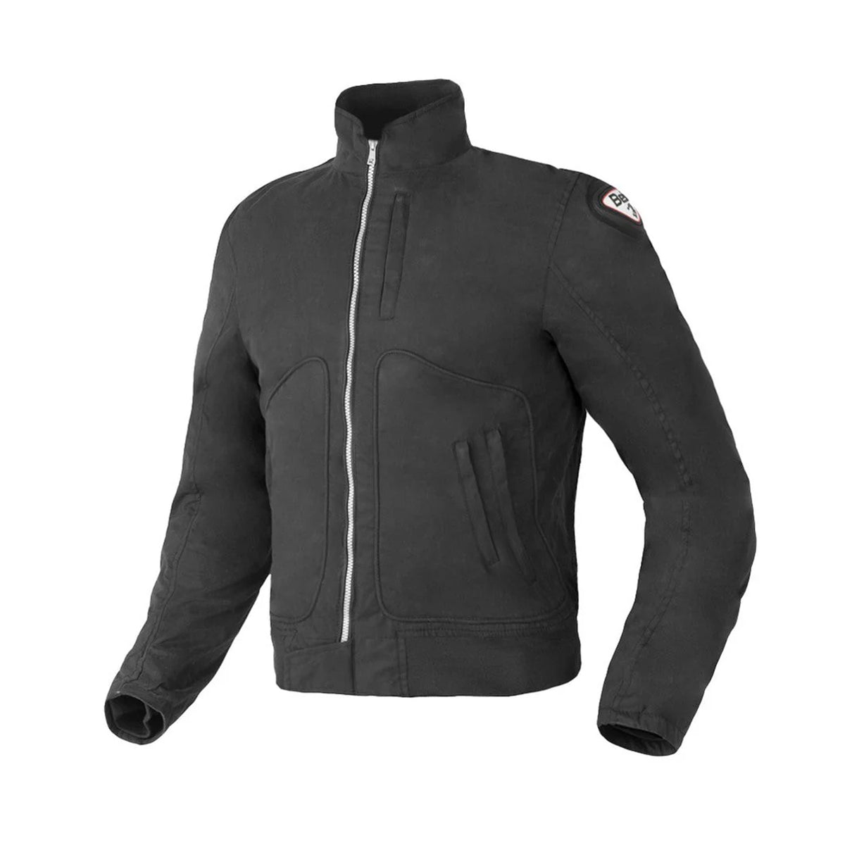 BELA Miera Wax Textile Motorcycle Jackets Black