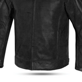 BEAUTIFUL NIGHT HAWK VINTAGE Motorcycle Leather Jackets Black Gray