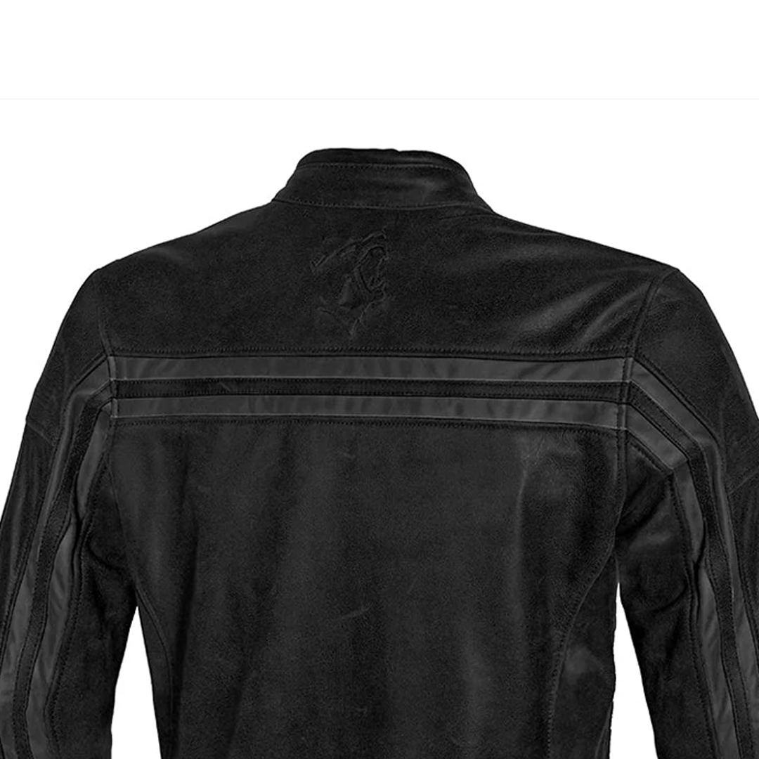 BEAUTIFUL NIGHT HAWK VINTAGE Motorcycle Leather Jackets Black Gray – 5 – Maximomoto PT
