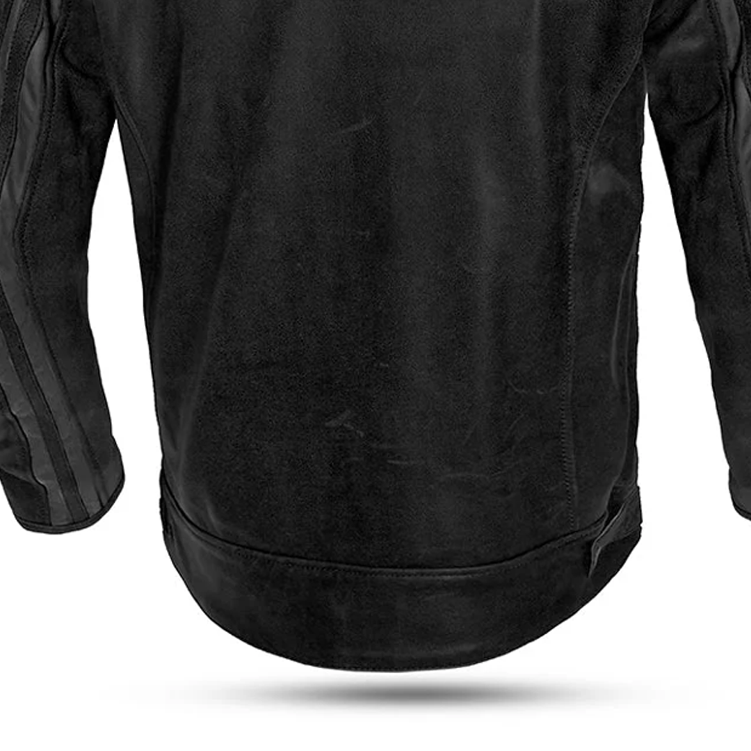 BEAUTIFUL NIGHT HAWK VINTAGE Motorcycle Leather Jackets Black Gray – 6 – Maximomoto PT