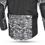 BELA ONSAKER Camouflage Motorcycle Textile Jackets Blue Black