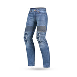BELA PISTON Textile Denim Jeans Motorcycle Pants Blue 34L