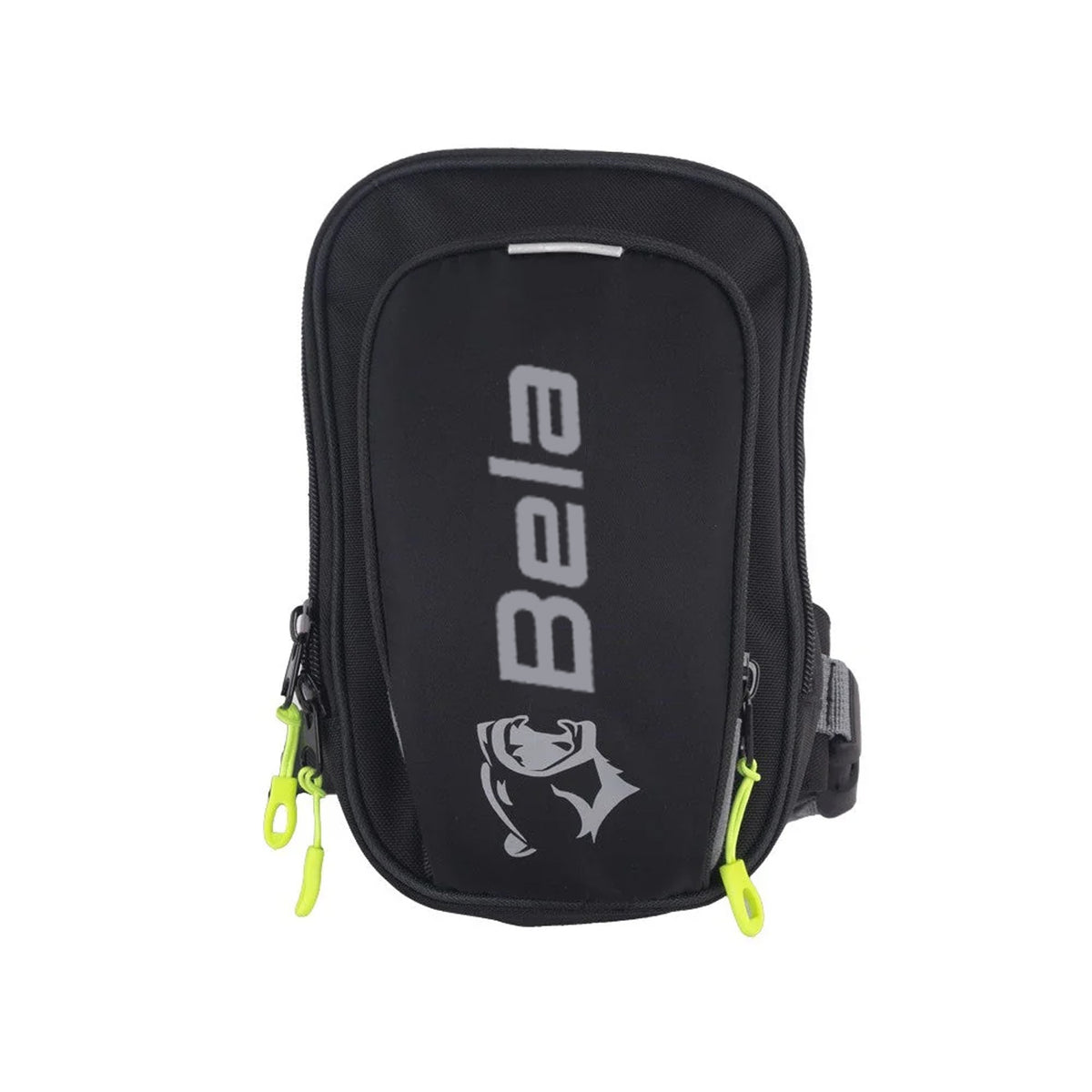 BELA TOKIO Moto Textil Pernera Grande Bolsa Preto