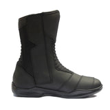 BELA Prime Longa Botas De Moto Homem Couro Preto