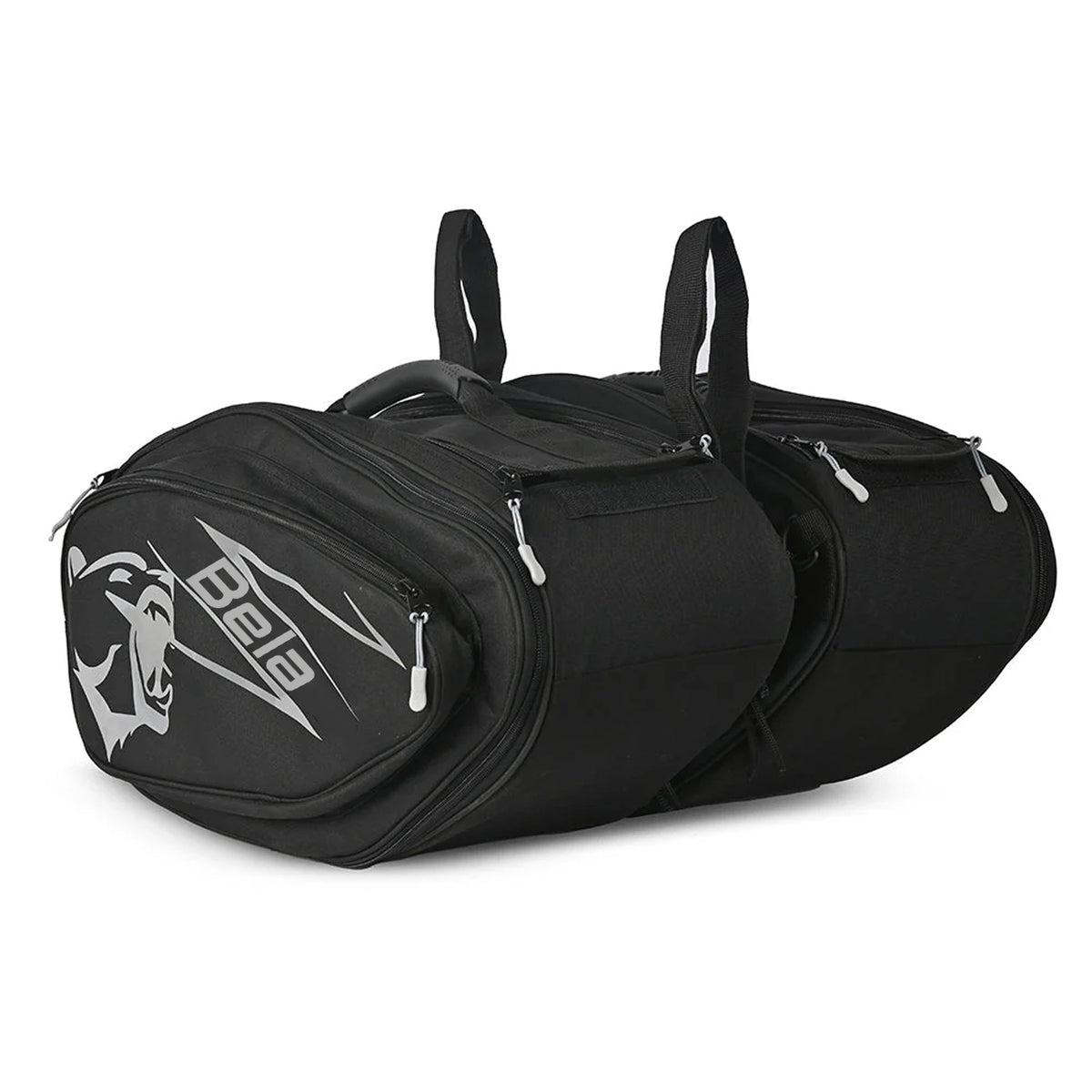 BELA - PIEL/TEXTIL RACER BLACK BACKPACK - /UNIQUE