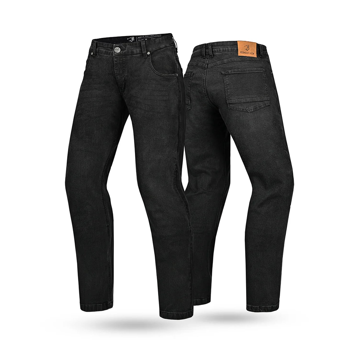 BELA RIO Denim Jeans Moto Homem Calcas Preto 32L – 2 – Maximomoto PT