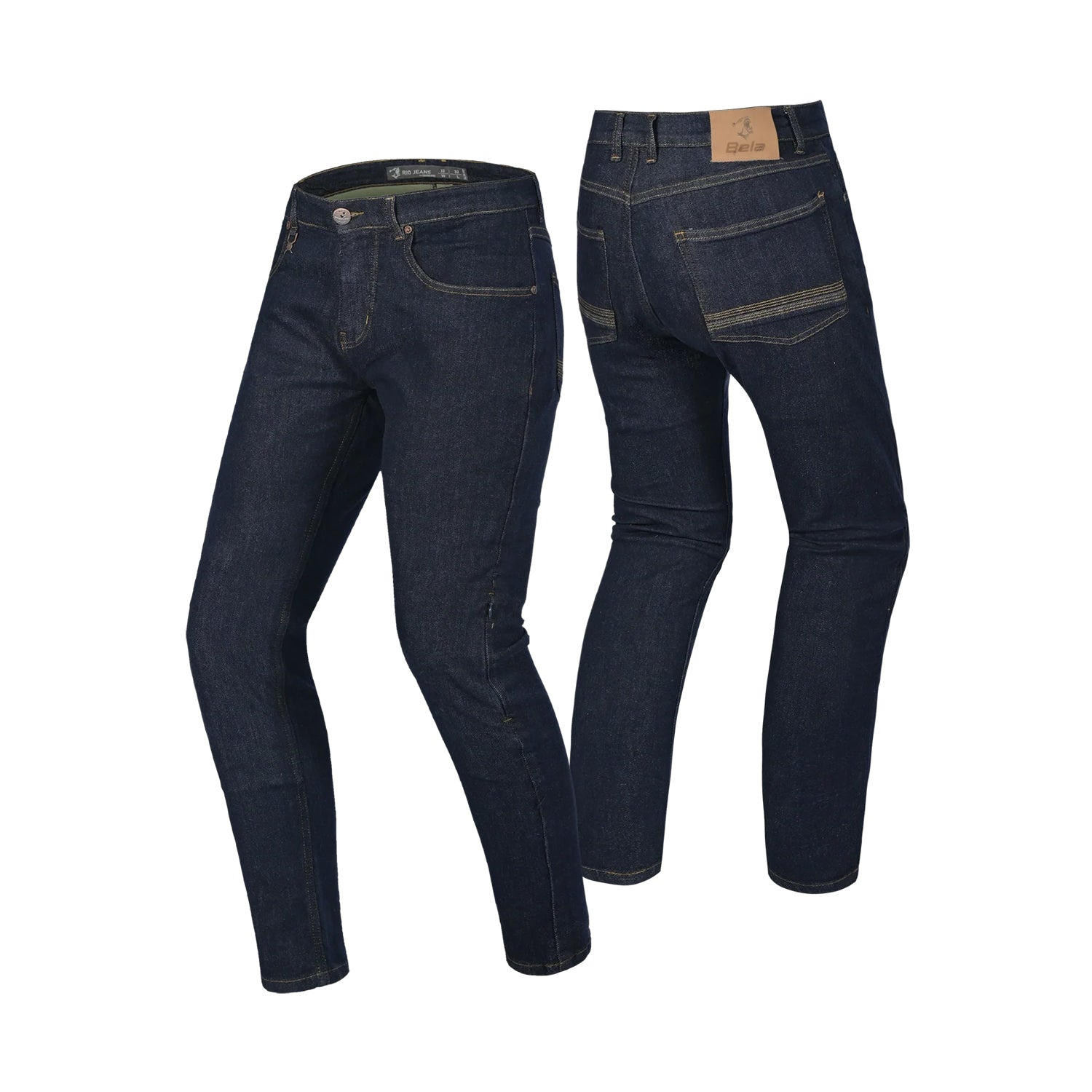 BELA RIO Jeans De Moto 32L Aleatório Azul – 2 – Maximomoto PT