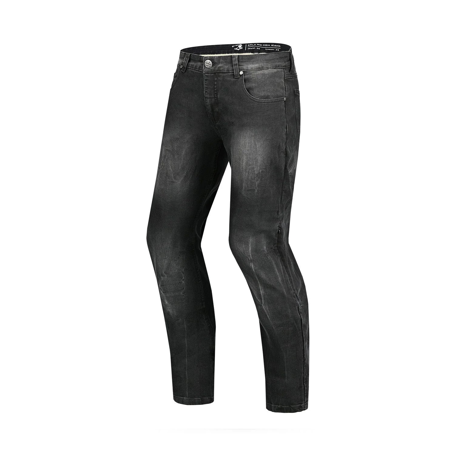 BELA RIO Moto Jeans Pants Black Dye 34L – 1 – Maximomoto PT