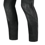 BELA RIO TIE & DY Denim Jeans Moto Calcas Preto 32L