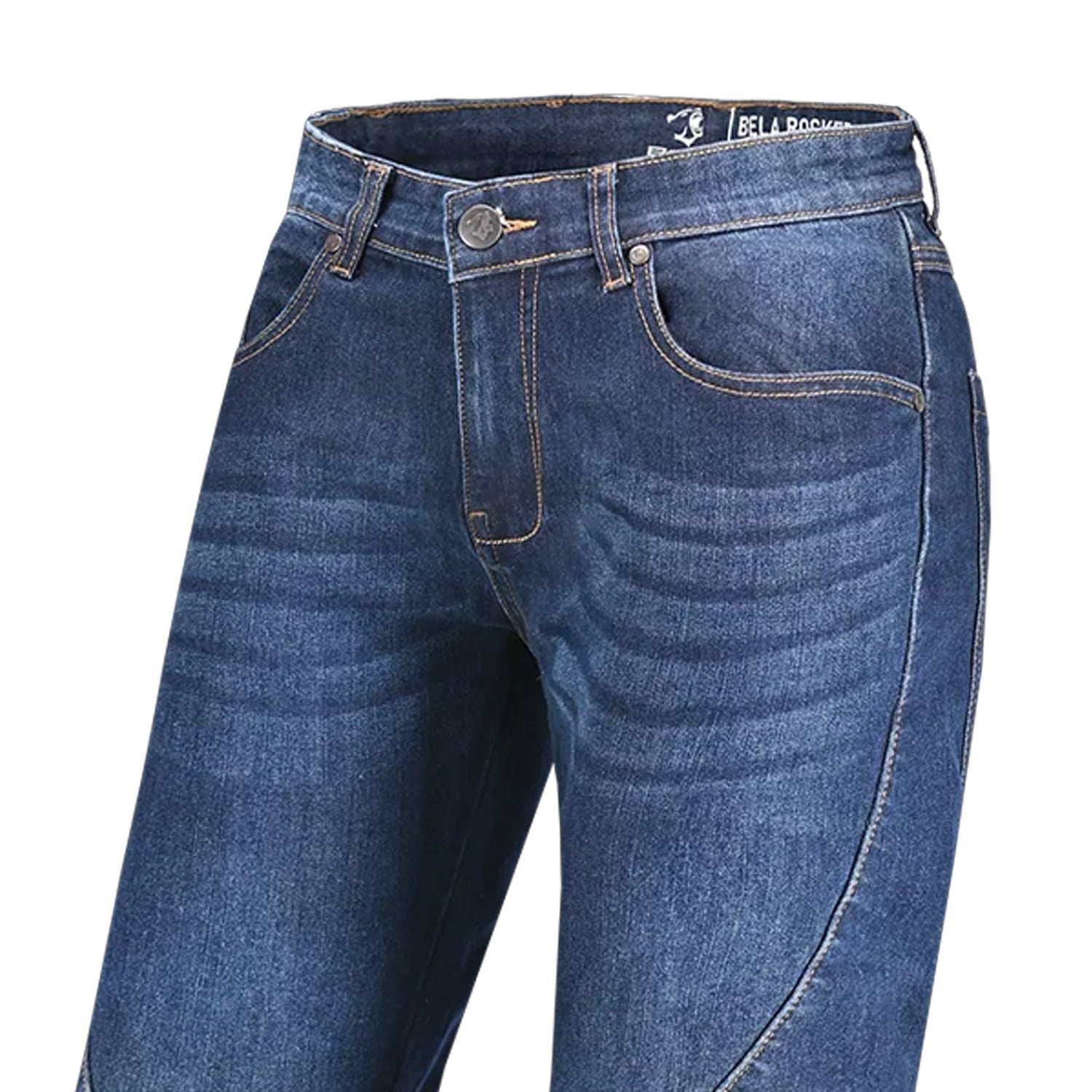 BELA ROCKER Jeans De Moto 34L Azul Spray – 6 – Maximomoto PT