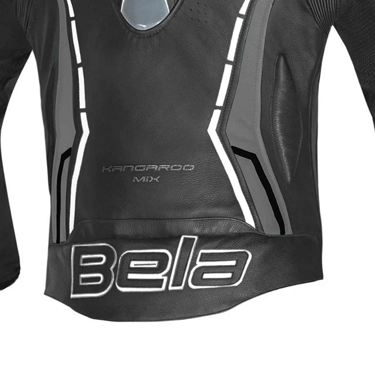 BELA ROCKET Moto Homem Couro Casacos Anthra Preto – 6 – Maximomoto PT