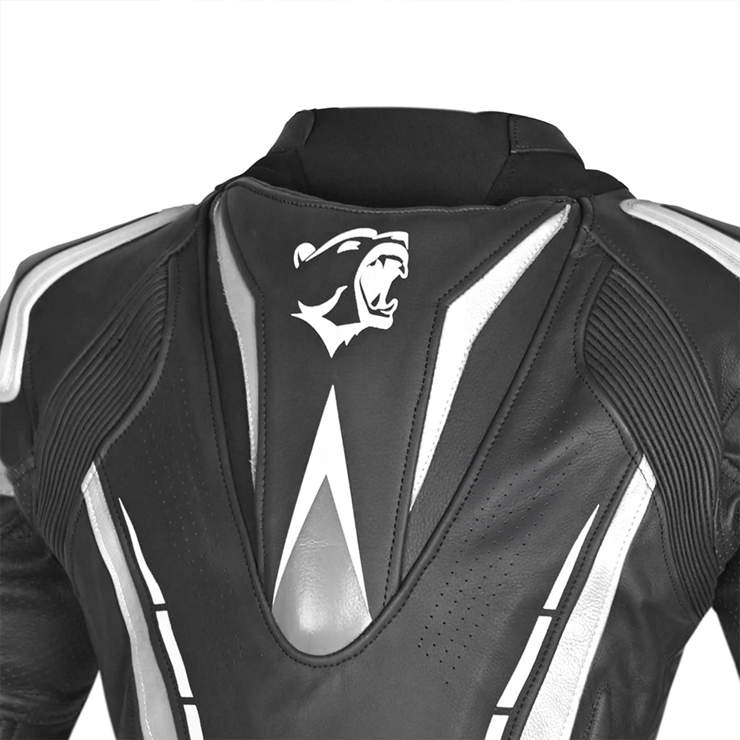 BELA Rocket Women's Leather Motorcycle Jackets Black White – 4 – Maximomoto PT