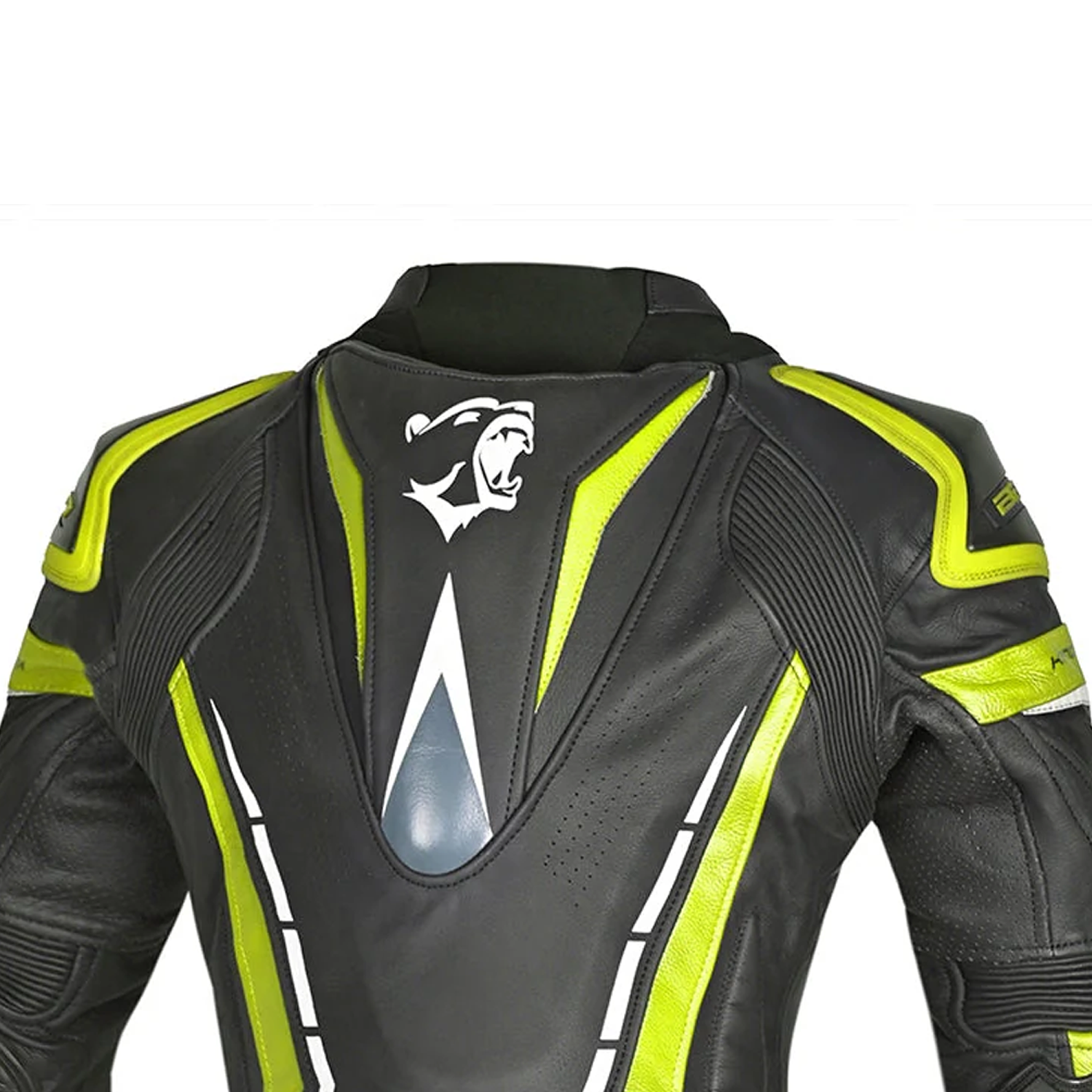 BELA Rocket Women's Motorcycle Leather Jackets Black Yellow Fluorescent – 6 – Maximomoto PT