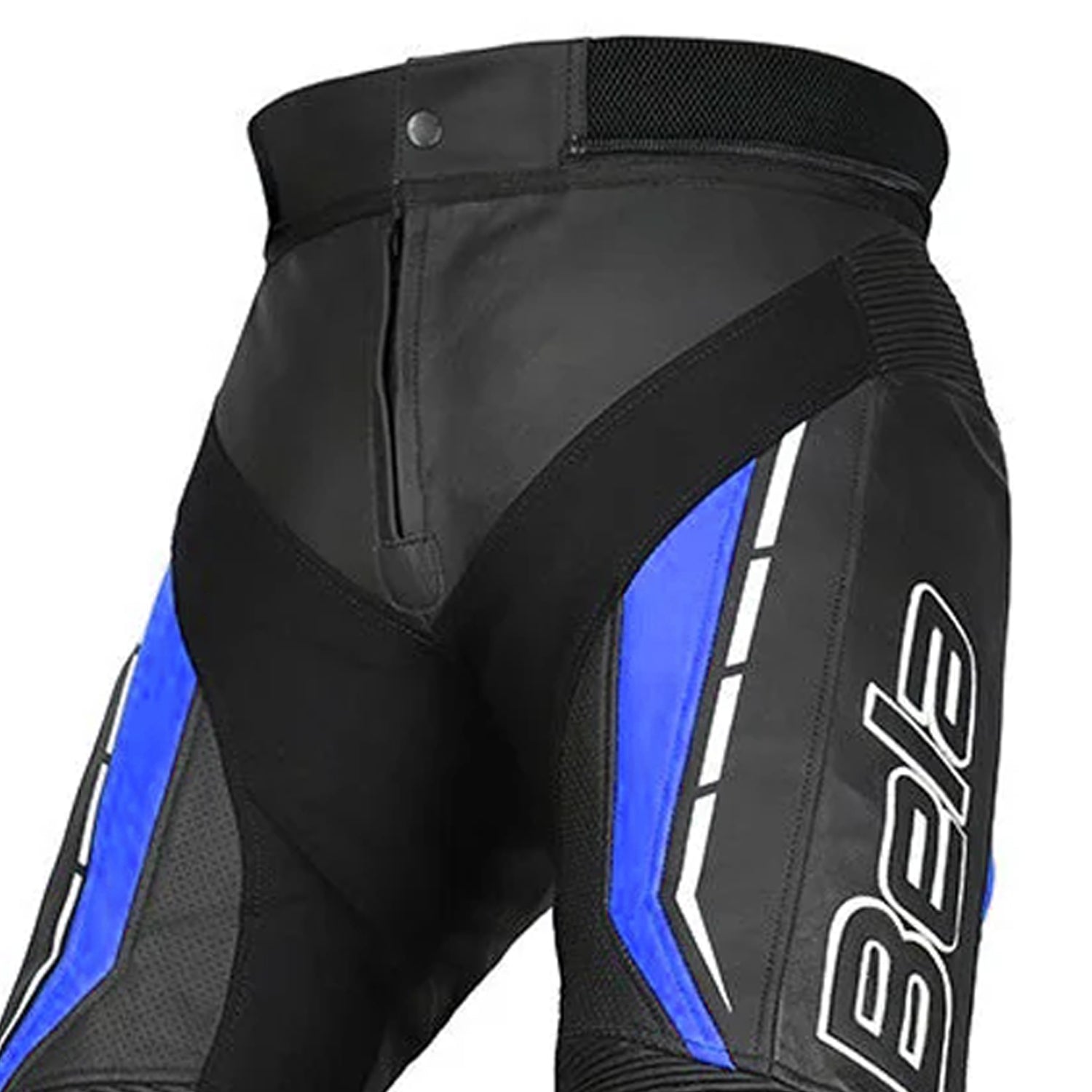 BELA ROCKET Moto Senhora Couro Calcs Preto Azul – 5 – Maximomoto PT
