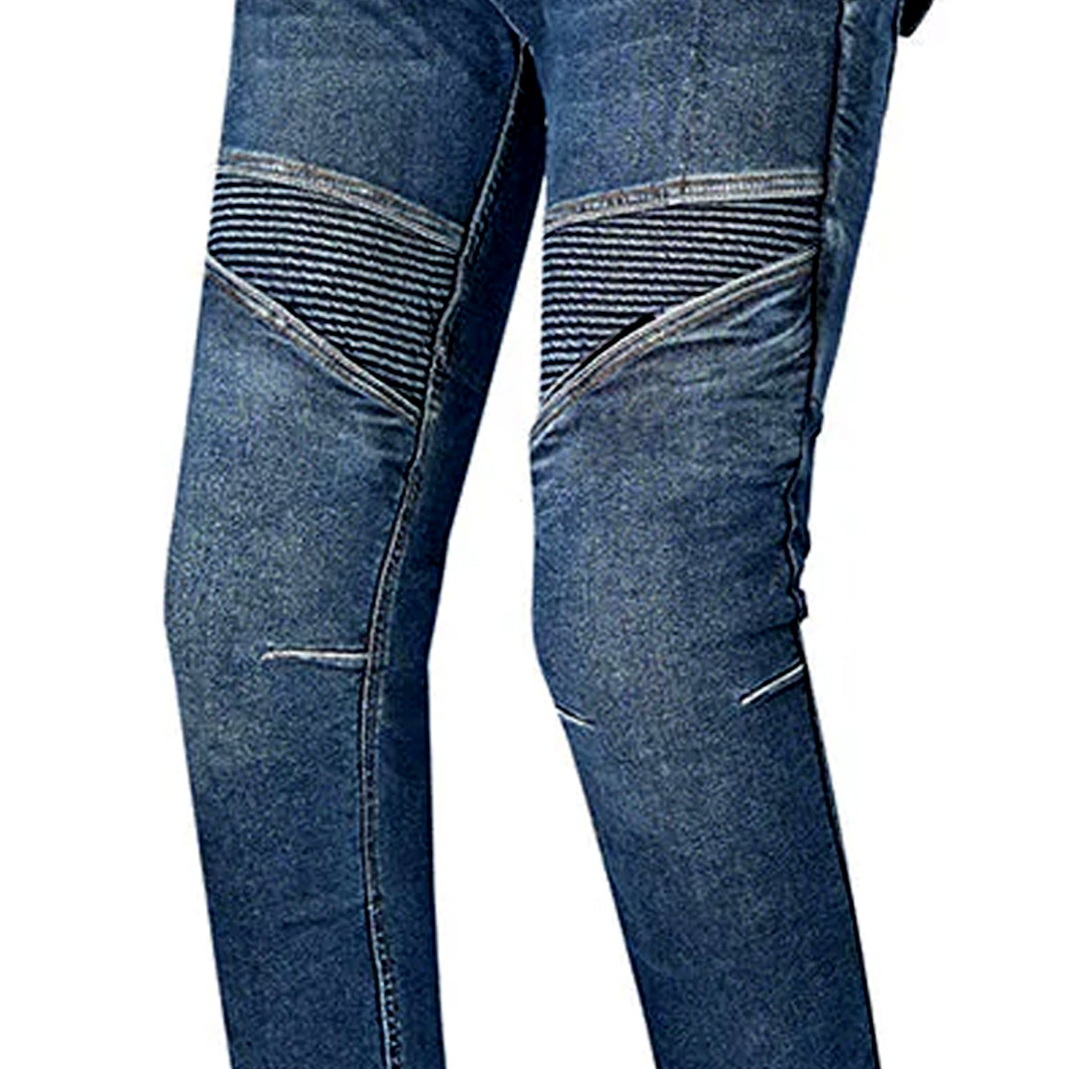 BELA ROSEKIN Denim Jeans Motorcycle Women's Pants Blue – 6 – Maximomoto PT
