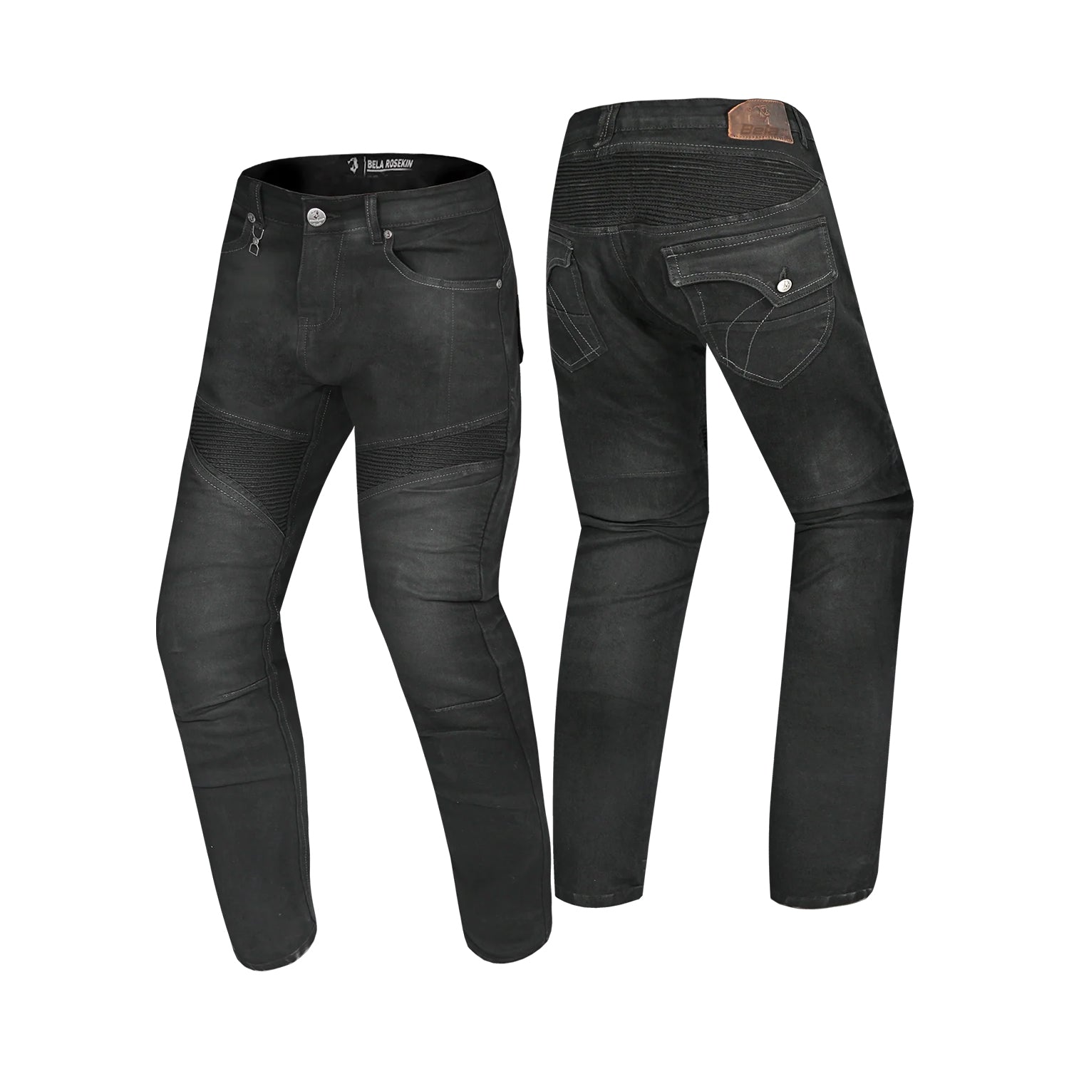 BELA ROSEKIN Denim Jeans Moto Senhora Calcas Preto Spray 30L – 2 – Maximomoto PT