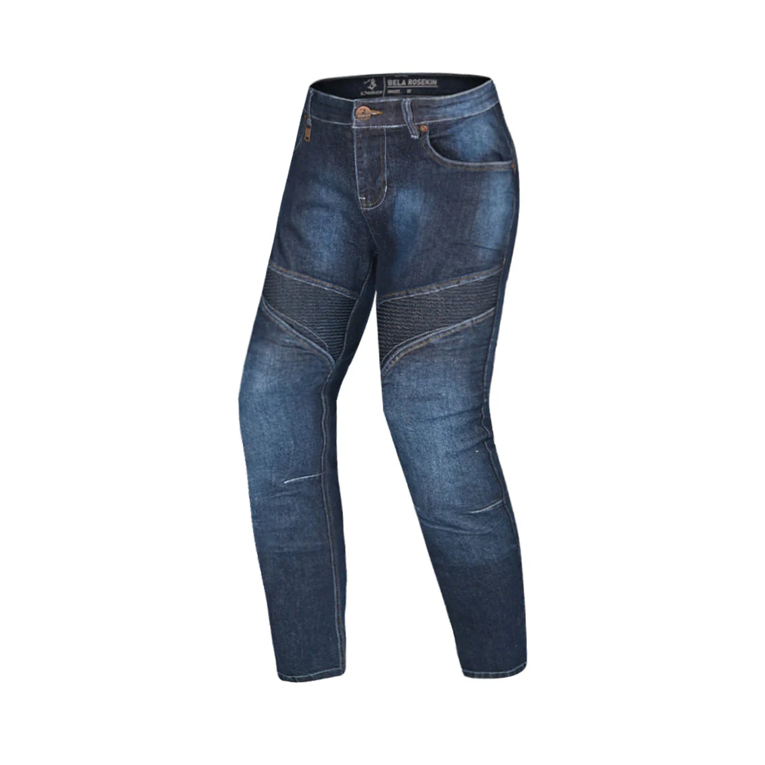 BELA ROSEKIN Denim Jeans Motorcycle Women's Pants Blue – 1 – Maximomoto PT