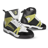 BELA ROVER Urbano Botas De Moto Homem Preto Branco Fluo Amarelo