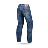 BELA RIO TIE &amp; DY Jeans Moto Pants Blue 32L