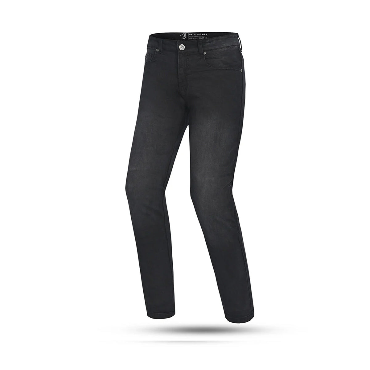 BELA RIO Denim Jeans Moto Senhora Calcas Random Preto