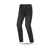 BELA RIO Denim Jeans Moto Senhora Calcas Random Preto