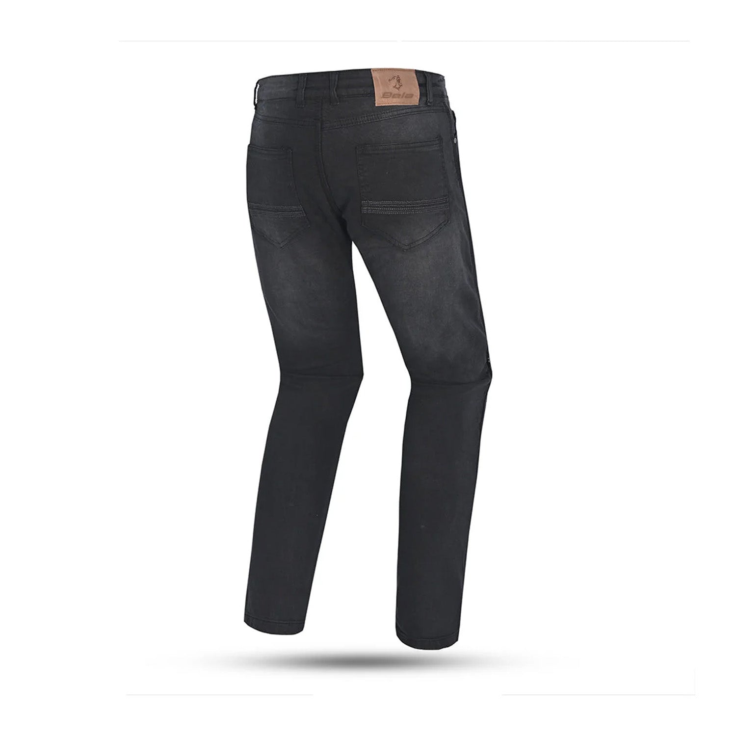 BELA RIO Denim Jeans Moto Senhora Calcas Random Preto – 2 – Maximomoto PT