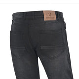 BELA RIO Denim Jeans Moto Senhora Calcas Random Preto