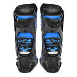 BELA SPEEDO 2.0 Couro Moto Botas Preto Azul