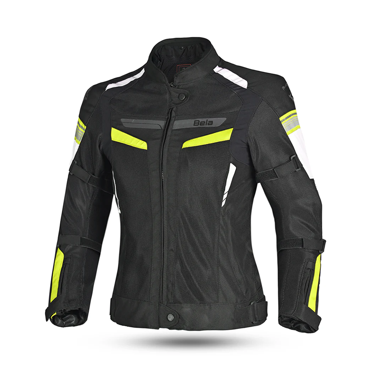 BELA SPRINTER Moto Senhora Textil Casacos Preto Amarelo Fluo – 1 – Maximomoto PT
