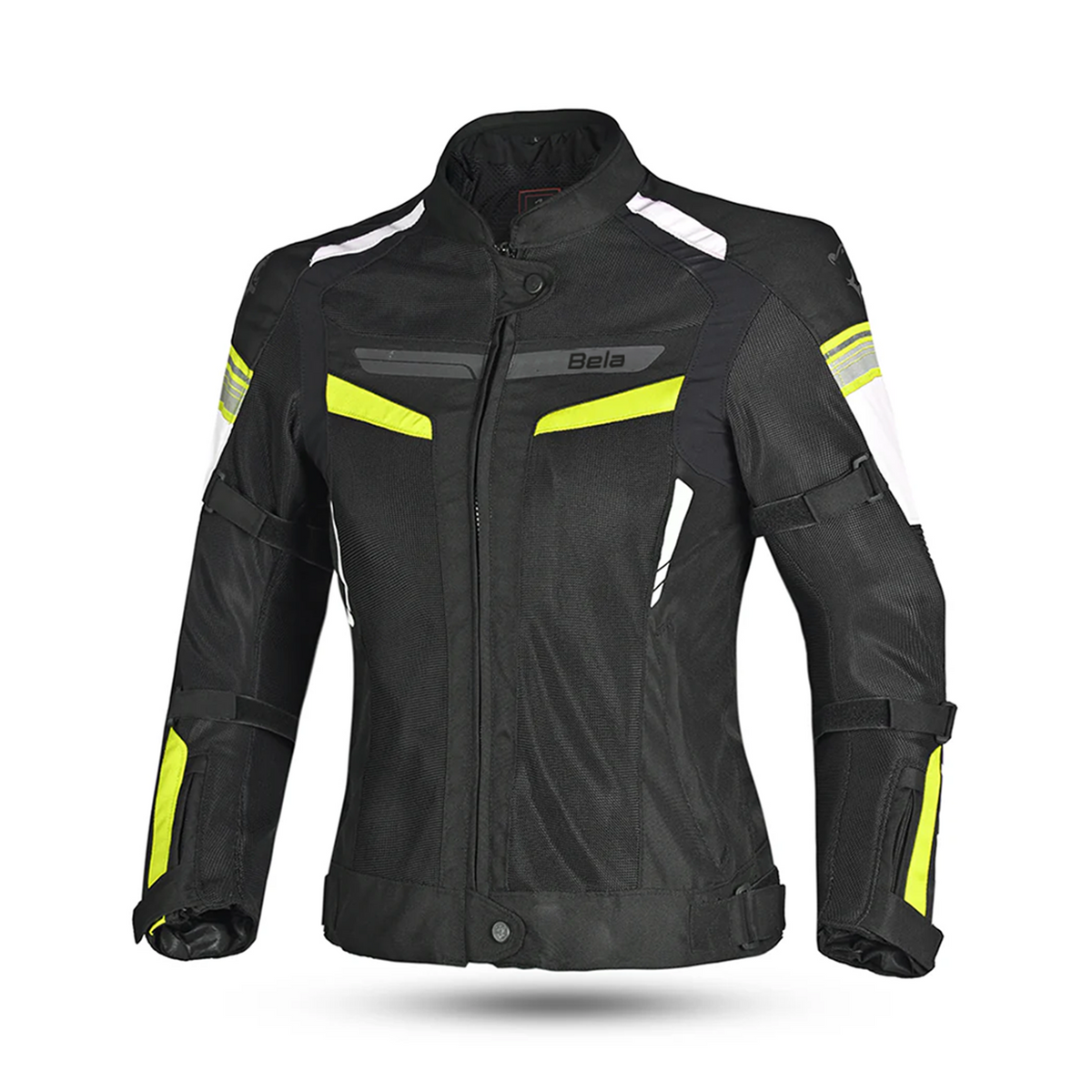 BELA SPRINTER Moto Senhora Textil Casacos Preto Amarelo Fluo