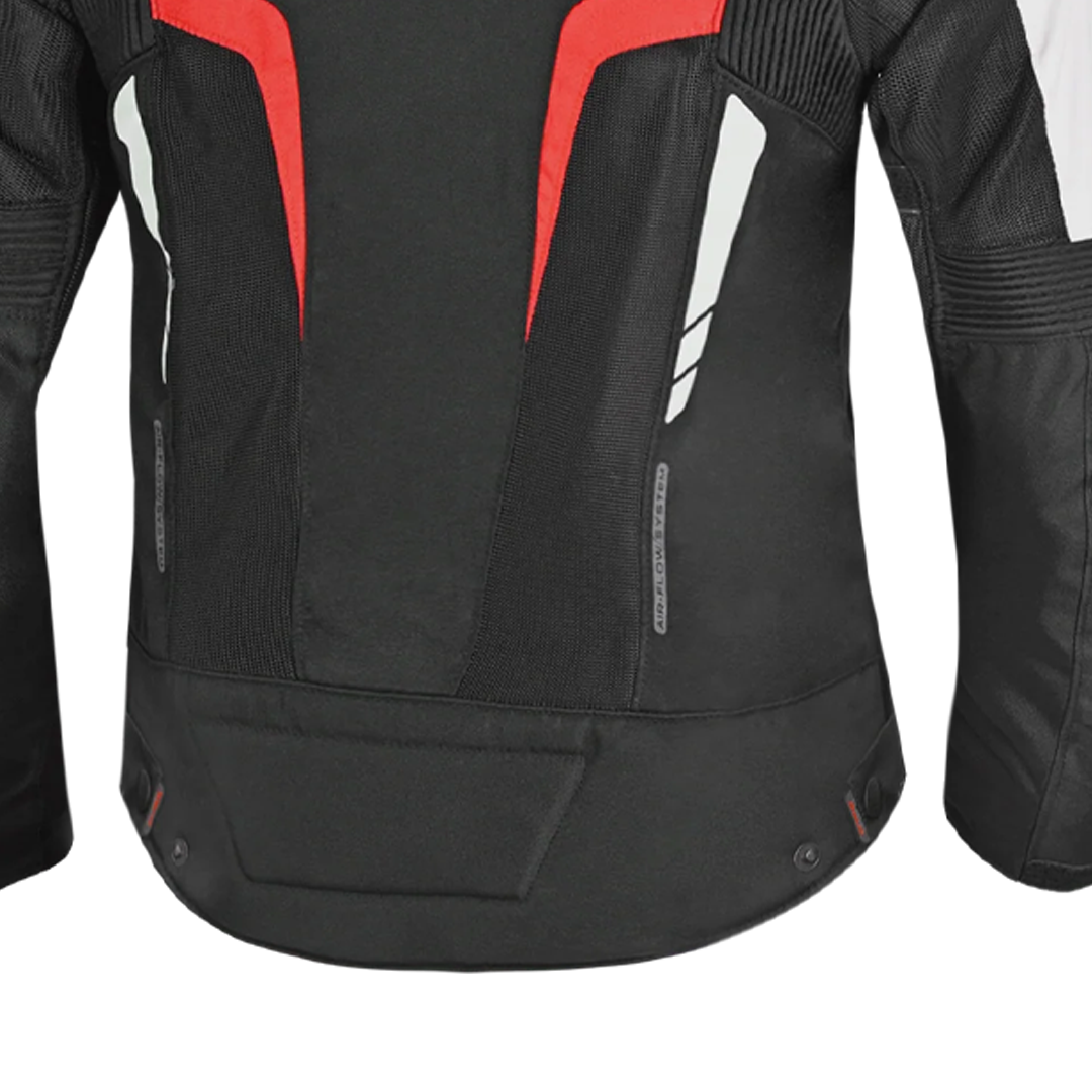 BELA SPRINTER Motorcycle Children's Textile Jackets Black Red – 4 – Maximomoto PT