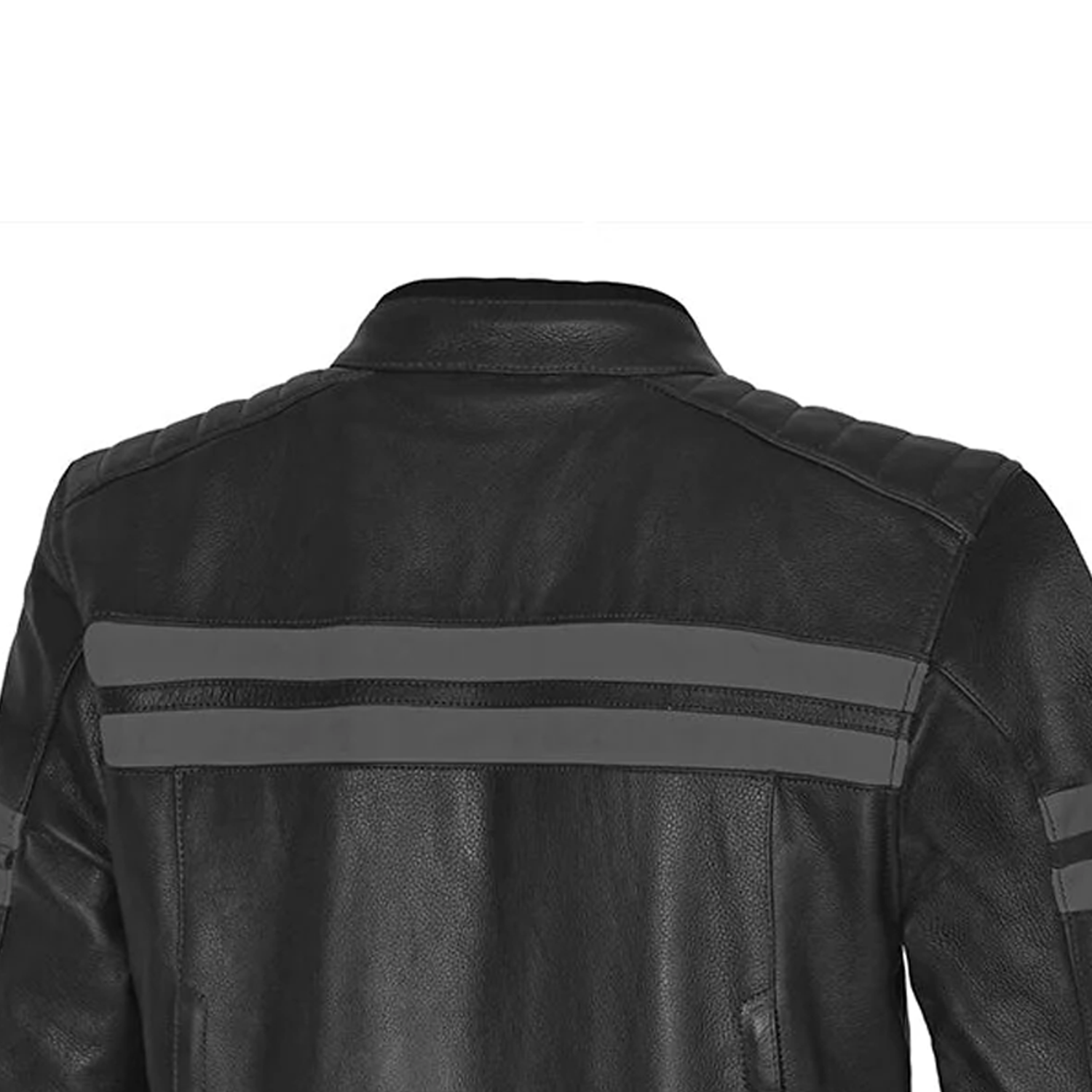 BELA STARK Motorcycle Leather Jackets Black Gray – 6 – Maximomoto PT